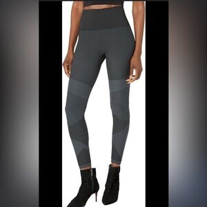 SPANX Seamless Moto Leggings Sz Lg